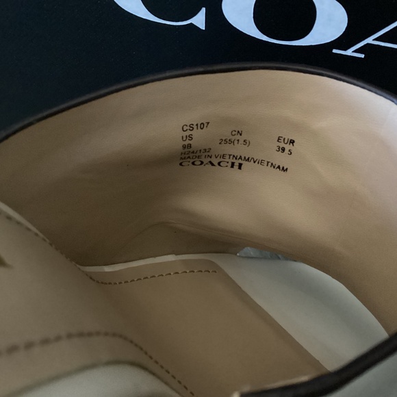 COACH Gloria C Slide Espadrille Wedge Sandals, size 9 - Picture 4 of 13